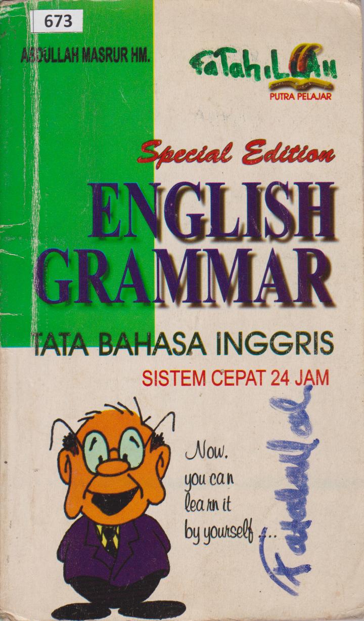 English Grammar Tata Bahasa Inggris Sistem Cepat 24 Jam