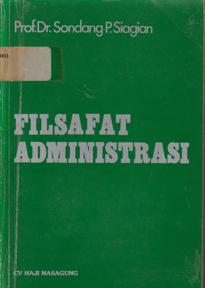 Filsafat Administrasi