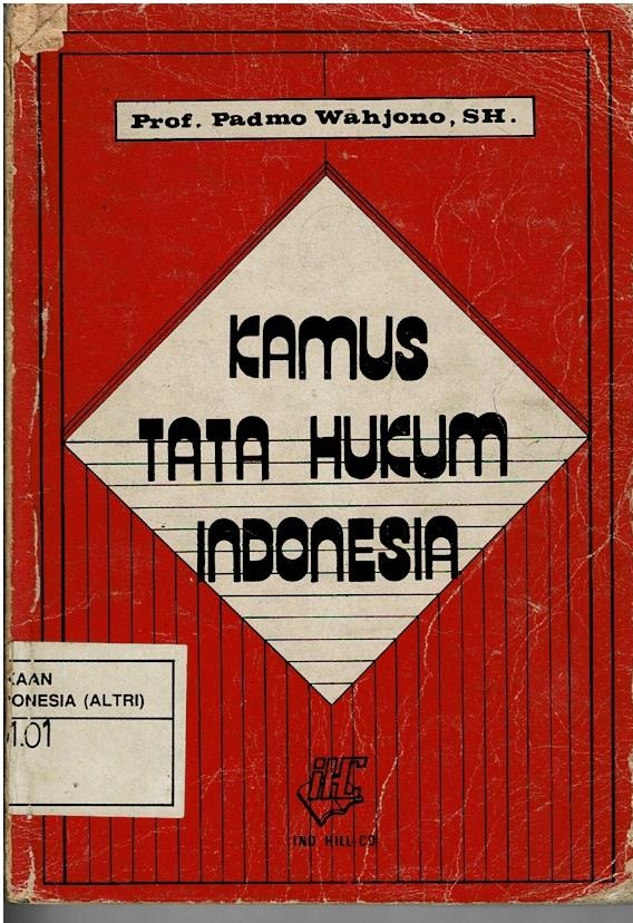 Kamus Tata Hukum Indonesia