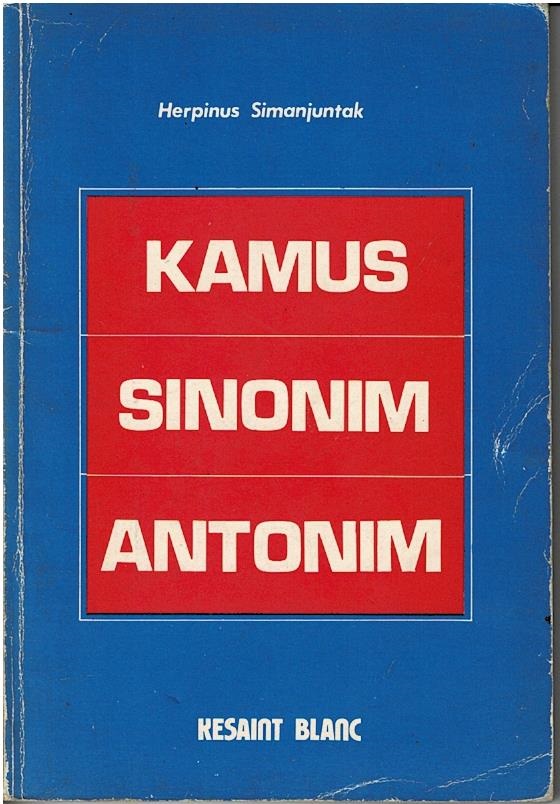 Kamus Sinomim Antonim