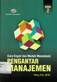 Image of Cara Cepat dan Mudah Memahami Pengantar Manajemen Edisi 2