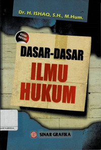 Image of Dasar-Dasar Ilmu Hukum Edisi Revisi