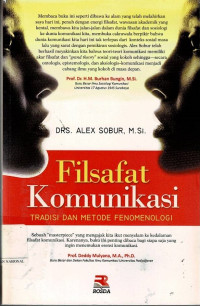 Image of FILSAFAT KOMUNIKASI TRADISI FENOMENOLOGI
