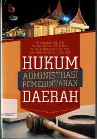Image of Hukum Administrasi Pemerintahan Daerah