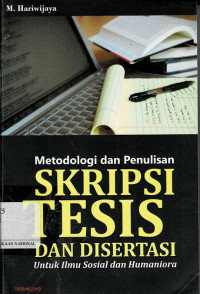 Image of Metodologi Penulisan Skripsi dan Tesis