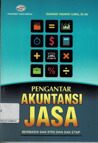 Image of Pengantar Akuntansi Jasa berbasis SAK IFRS dan SAK ETAP