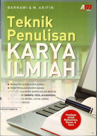 Image of TEKNIK PENULISAN KARYA ILMIAH